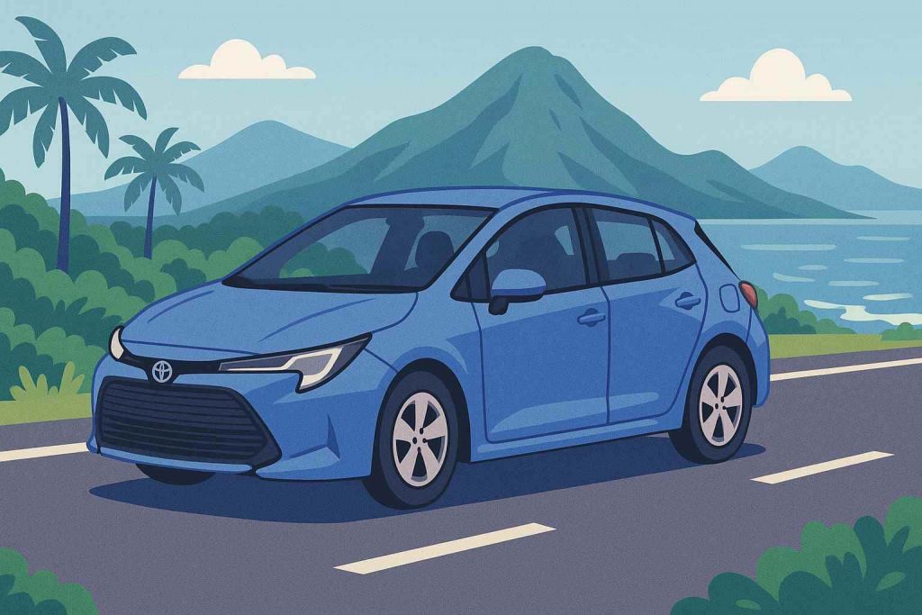 Voiture hybride à La Réunion